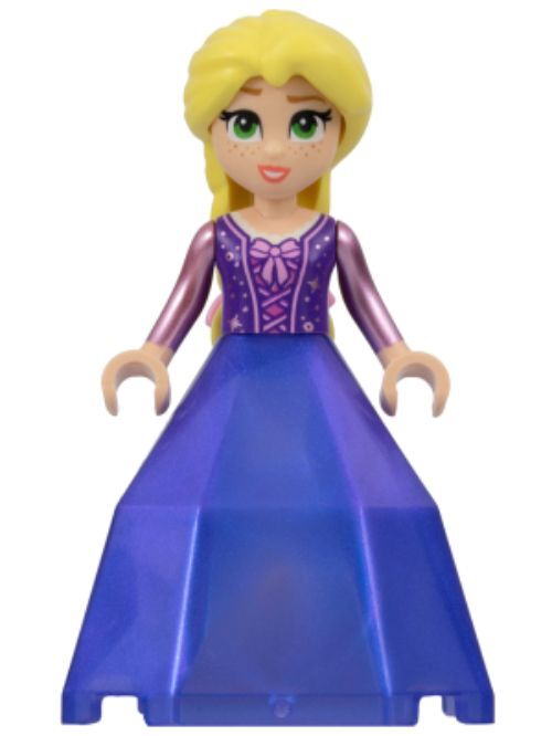 LEGO&reg; Minifig dp167 - Rapunzel - Mini Doll, Bright Pink Flo
