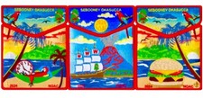 BOY SCOUT BSA SEBOONEY OKASUCCA 260 OA 2024 NOAC 6 PARCHES JIMMY BUFFET 160 HECHO!!