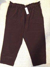 Eileen Fisher Cassis Tencel/Viscose Crepe Straight Pant Plus Size 2X 238