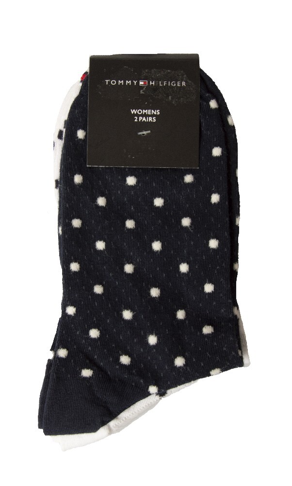 TH TOMMY HILFIGER Damensocken 2 Paar Bipack niedrige Baumwollsocken Artikel 7012 5590₽