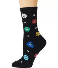 Vera Bradley ESF15092 Women's Cozy Socks, Stained Glass Medallion, One Size