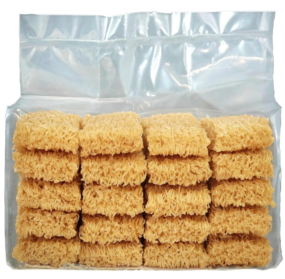 Gluten-Free Ramen Noodles Bulk Pack - 48 Plain Brown Rice Noodles, Low Sodium - Image 3 of 4