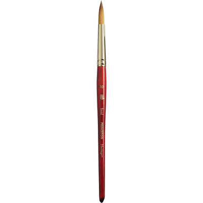 Princeton Series 4050 Synthetic Sable Brushes Size 10 short handle round
