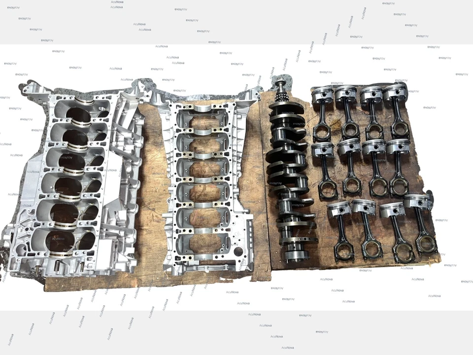 A2750103005 Short Block for Mercedes M275 S600 CL600 cylinder crankshaft 5.5LT - Image 2 of 4