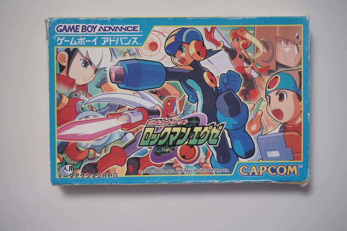 Game Boy Advance Battle Network Rockman Exe 1 boxed Japan Game Boy Advance Battle Network Rockman Exe 1 boxed Japan