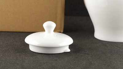 Deckel nur für Royal Worcester Serendipity Teekanne 1100ml weiß Fine Bone China