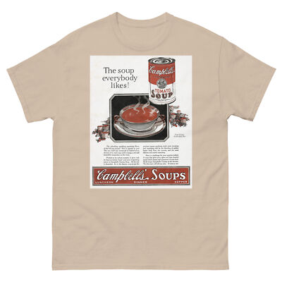 Vintage Advertising, 1927 Tomato Soup T-Shirt | eBay