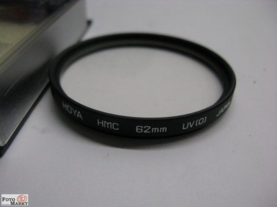 Filter-Abverkauf Foto-Markt Hoya UV Schutzfilter HMC vergütet 62 mm Gewinde