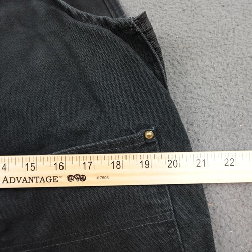 Carhartt Overalls Mens 36x34 Canvas Double Knee Workwear Utility 102776-001 - Picture 9 of 10