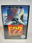 F22 Interceptor (Sega Genesis, 1991) flight CIB tested and working