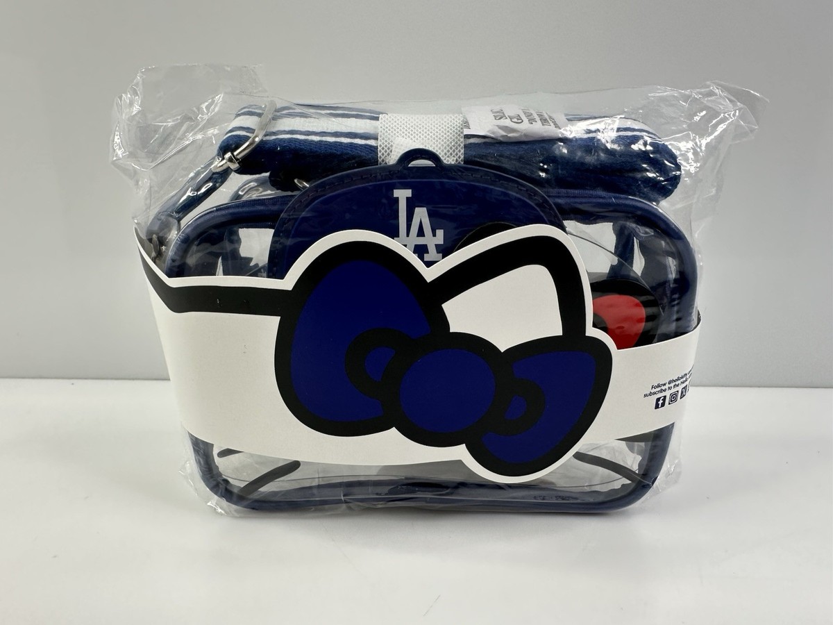 Hello Kitty Dodgers コラボバッグ　8/5限定 🎀💙🐱 Dodgers Hello Kitty Crossbody Bag SGA 8/05/25