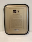 Coca Cola Vintage Metal Trays And Framed Home Journal Picture Lot Of 4 — photo 5