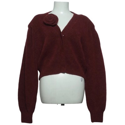 Rotate, Strickjacke, Damen, Größe: S, Rot, Alpakawolle/Elasthan/Polyester #urv
