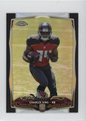 2014 Topps Chrome Mini Black Refractor 13/15 Charles Sims #191 1k9