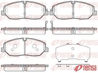 Remsa 1226.32 Bremsbelagsatz FüR Scheibenbremse Bremsbelagsatz FüR Hyundai