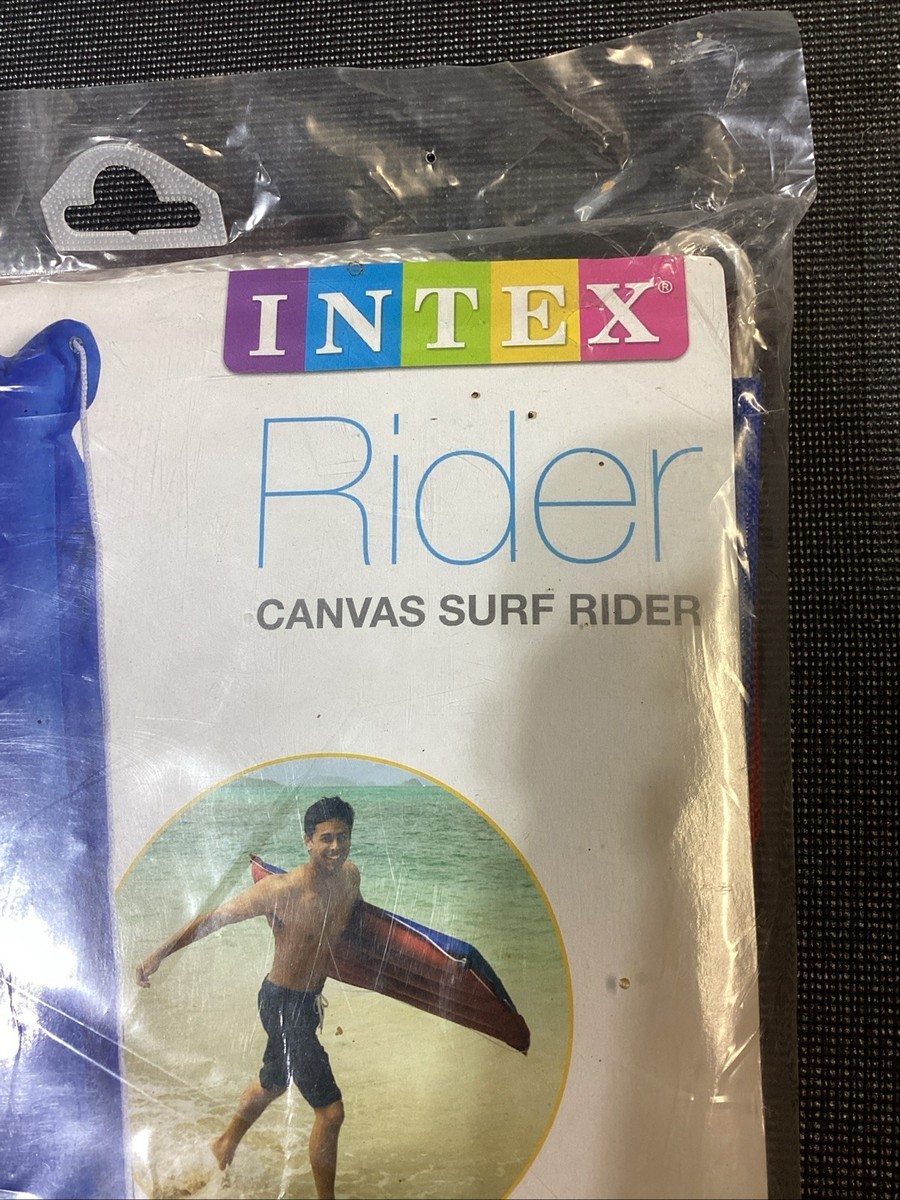 Canvas Surf Rider Inflatable Pool Beach Float Lounge - 60x29