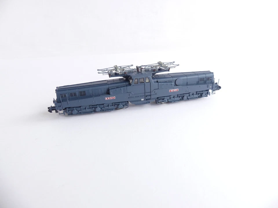 HN2549 / ARNOLD 1:160 / LOCOMOTIVE ELECTRIQUE CC 14111 BLEUE / 4 LAMPES  Ep III - Photo 3/4