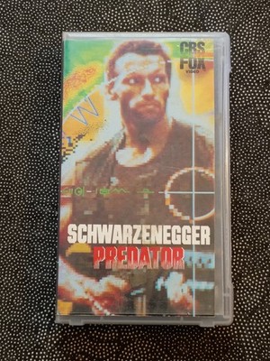Predator - Vintage 1988 VHS Tape Movie -  Arnold Schwarzenegger