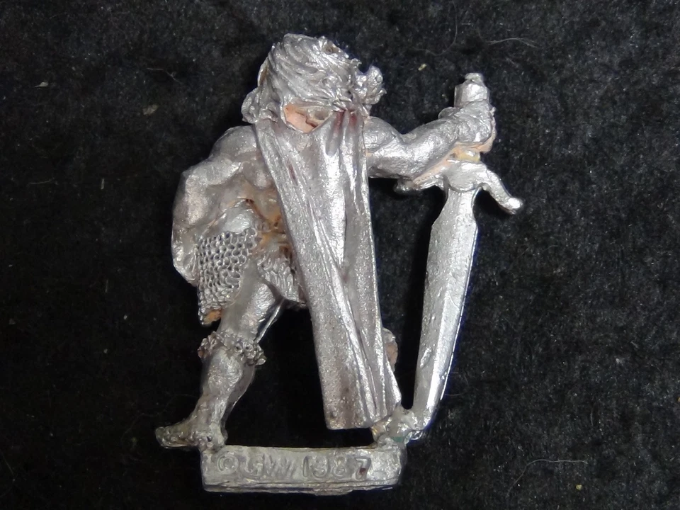 Warhammer Fantasy Battle Old World Barbarian Prince Sigfried Dungeonquest OOP GW - Image 4 of 4