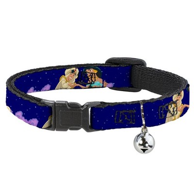 Cat Collar Breakaway with Bell Aladdin & Jasmine Magic Carpet Ride S (US IMPORT)