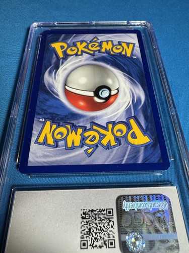 ⚡️1st Edition PIKACHU Yellow Cheeks 1999 Pokemon Base Set Card CGC 7.5 Like PSA - Picture 6 of 6