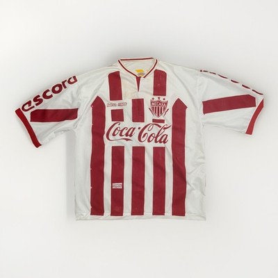 Vintage Club Necaxa Rayos Soccer Jersey Coca-Cola Sponsor XXL #10