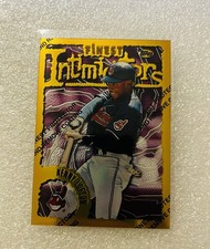 1996 Topps Finest Intimidators Gold- Kenny Lofton #81 I52 Rare W Coating Indians