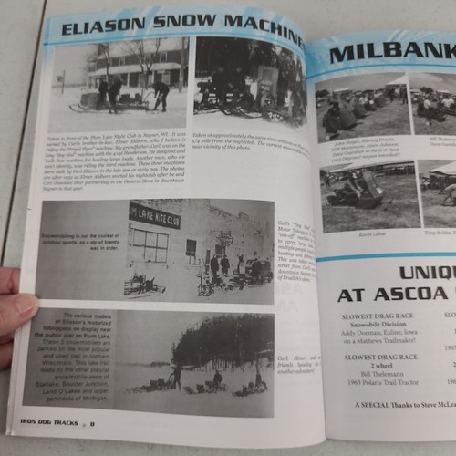 Iron Dog Tracks Magazine July August 2021 Antique Snowmobile Club Of America - Picture 3 of 5
