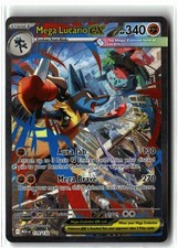 Mega Lucario ex ⭐️ 179/132 Holo Mega Evolution Pokemon NM on eBay
