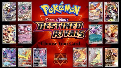 Pokemon TCG- Destined Rivals Holo/Reverse Holo/EX /Ultra Rare/Full Art