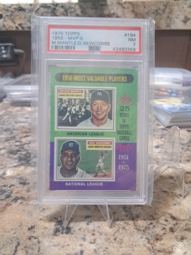 1975 1956 MVP's: Mickey Mantle, Don Newcombe #194