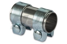 2x Rohrverbinder Schelle HJS 83 12 2858/2x Doppelschelle 50mm für VW GOLF 7 5G1