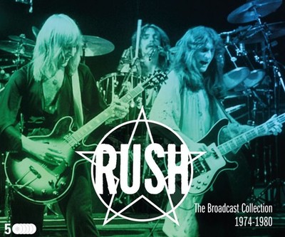 Audio Cd - Rush - The Broadcast Collection 1974-1980 (5 Cd)  - Cult Legends -D- 