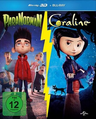 Coraline & Paranorman 3D-Boxset [3 Discs]