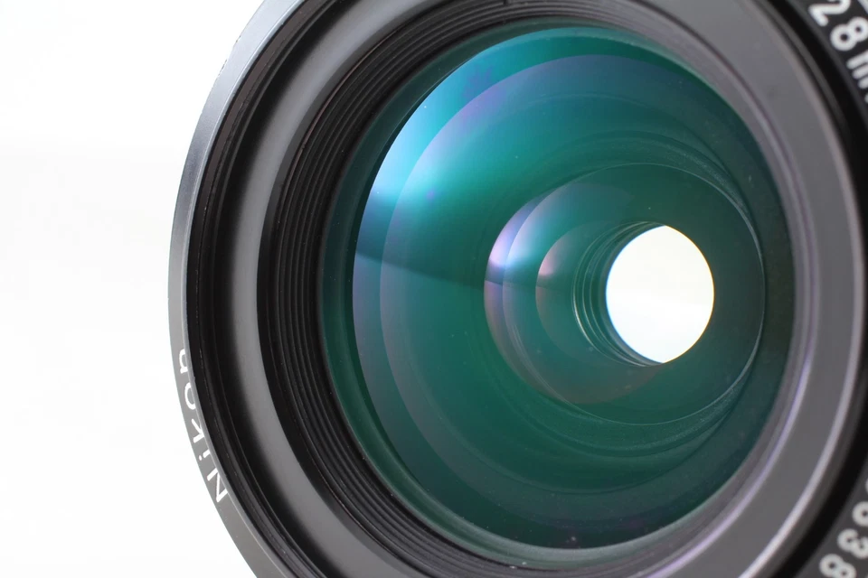 [Exc+5 con tapas] Lente principal gran angular Nikon Ai Nikkor 28 mm f/2,8 MF de JAPÓN Foto 3 de 4