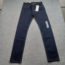 Levis 510 Jeans Mens 28x32 Blue Dark Wash Skinny Stretch Flex Denim Pants New