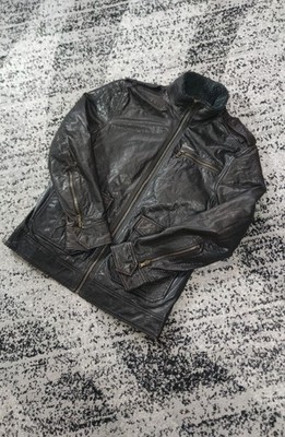 Barneys Originals Vintage Leder Bikerjacke