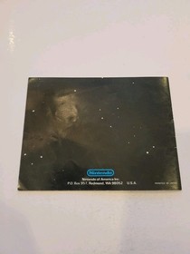 Nintendo NES 10-Yard Fight Original Instruction Booklet Manual Only 