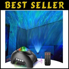 Aurora Galaxy Projector with Bluetooth Speaker & White Noise