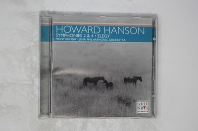 Howard Hanson Symphonies 2 & 4 Elegy Montgomery Jena Philharmonic CD