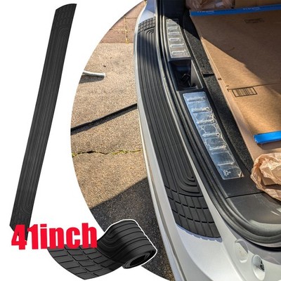 41'' Trimmable Rear Bumper Protector Trim Scuff Guard Universal For Audi Vehicles