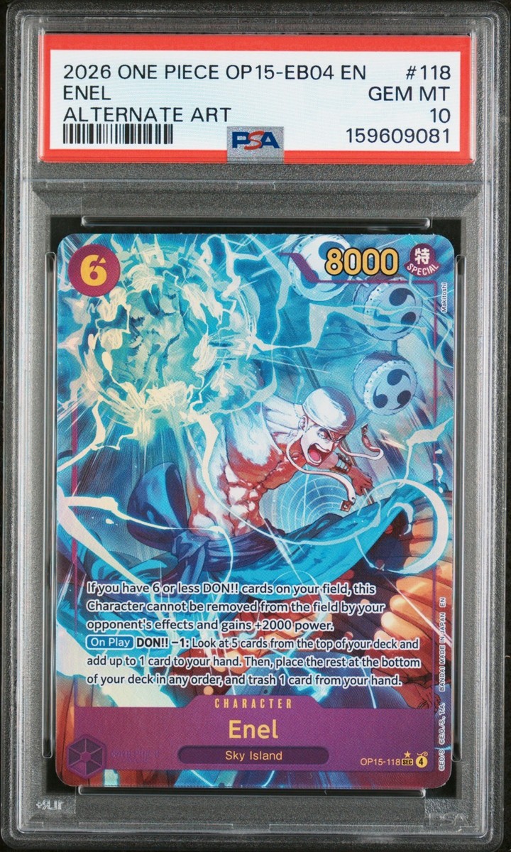 Enel (OP15-118) (Alternate Art) OP15-118 Adventure on Kami's
