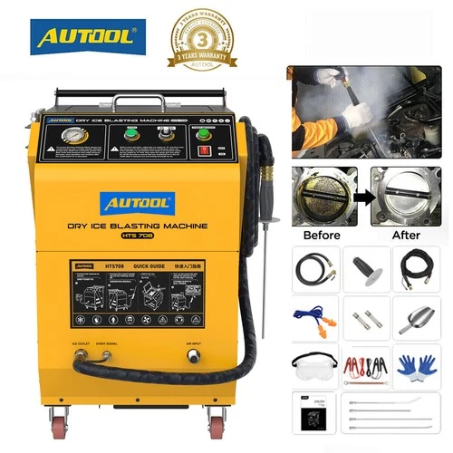 Dry Ice Blasting Machine Car Engine Intake Valve Carbon Dry Ice Blaster Cleaner