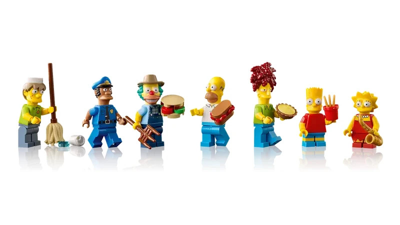 NEW* LEGO Simpsons Krusty Burger Minifigures w/ Accessories 10352