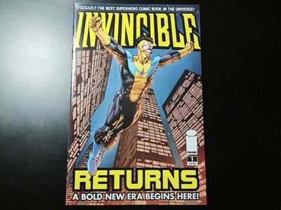 Invincible Returns #1 Image US Comic 2010 1st Print NM 1st App of Thragg