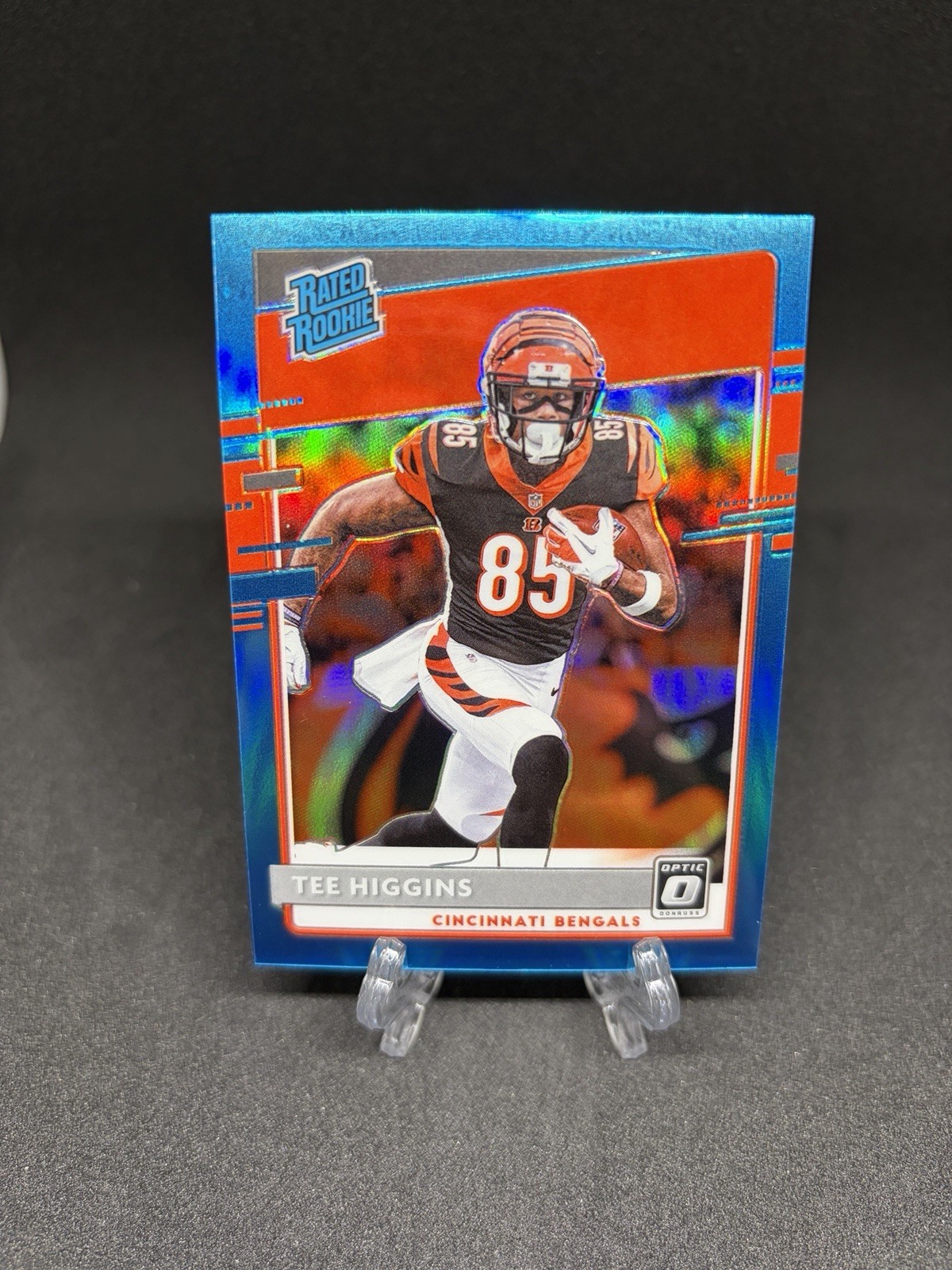 Tee Higgins 2020 Optic Rated Rookie Aqua /299 Prizm RC #160 BENGALS