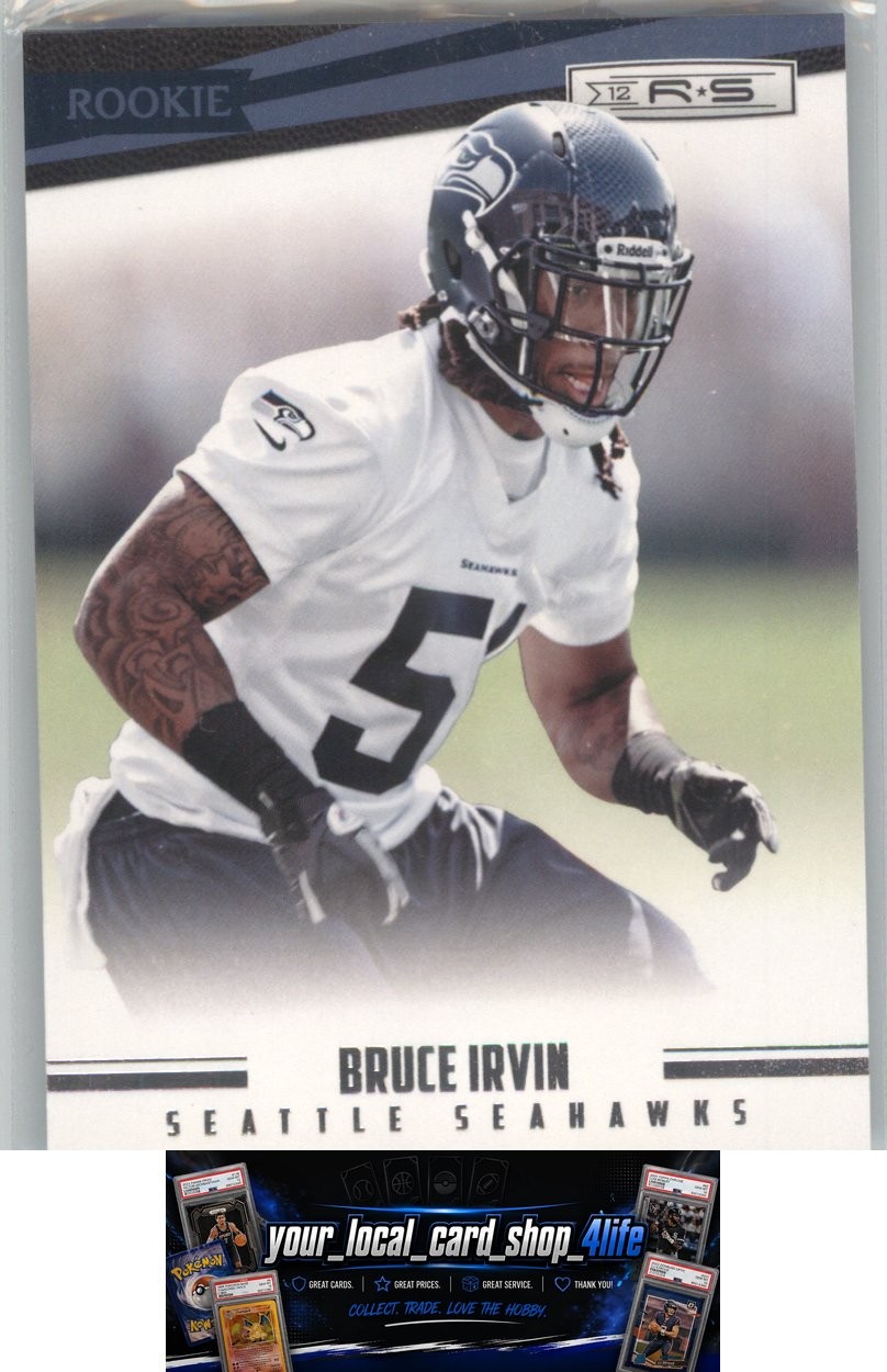 2012 Panini Rookies & Stars #157 BRUCE IRVIN RC Seattle Seahawks