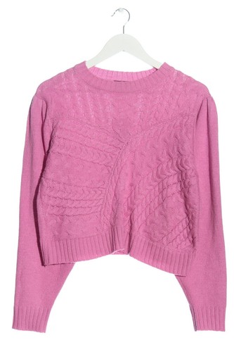 Pull Tricoté Femme MNG - Taille 38 - Rouge - Coupe Près Du Corps Style Décontracté - Occasion Très Bon État