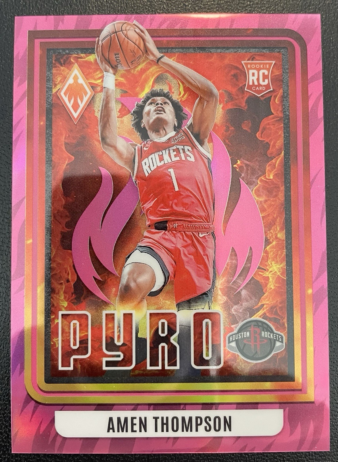 2023-24 Amen Thompson Phoenix Pyro Pink 83/99