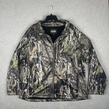 Field Tested Guide Gear Jacket Mens XXL Green Mossy Oak Hunting Camouflage 2XL
